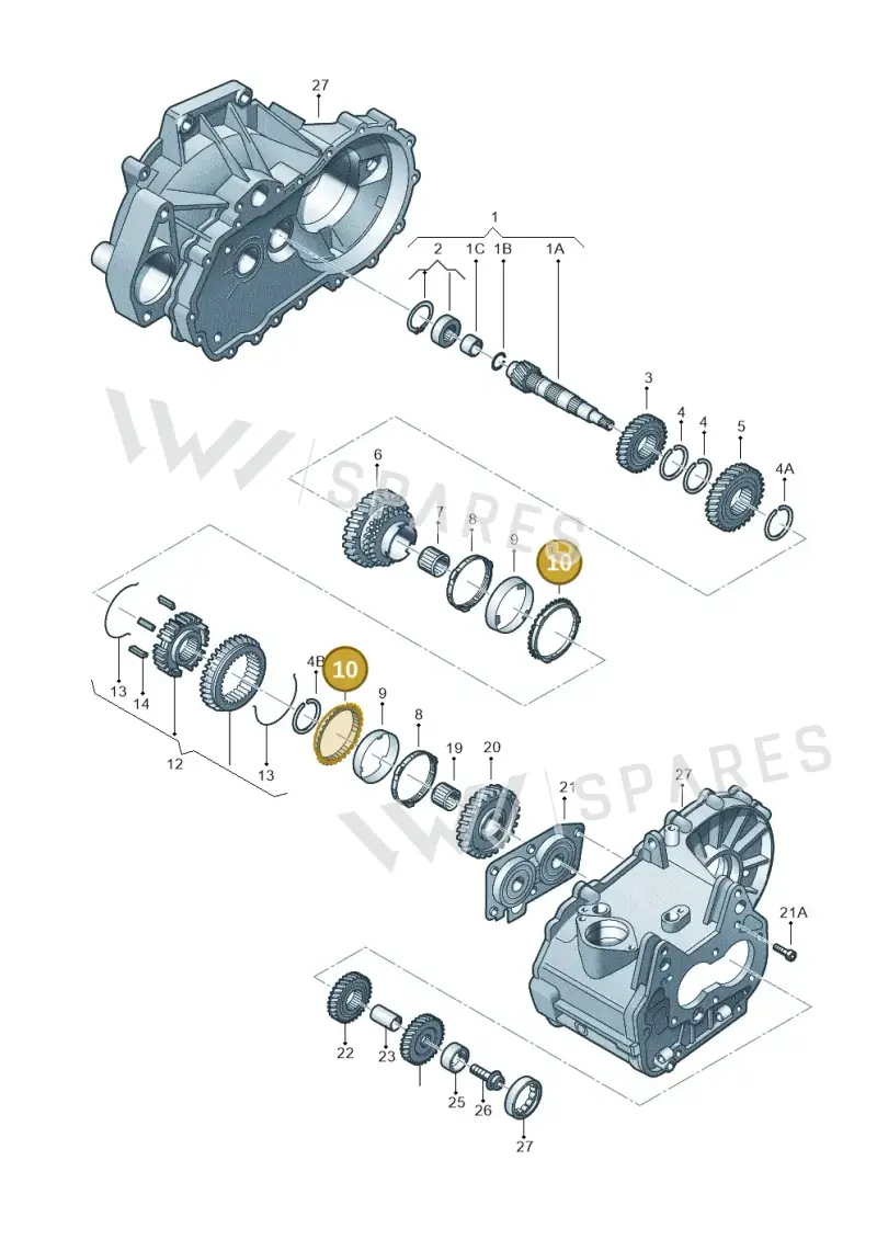 02T311247 — SEAT Altea XL Reference (2013-2013) diagram 231311360, position 10