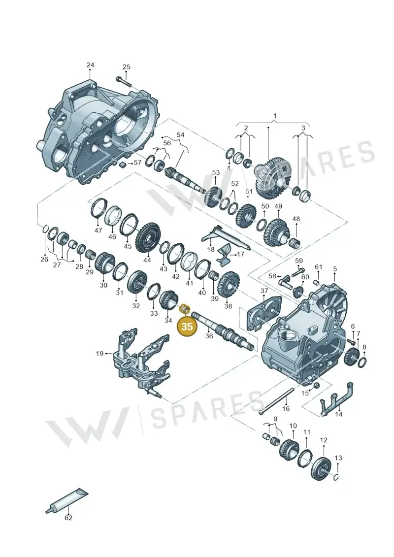 02T311265C — SEAT Leon style (2019-) diagram 827305060, position 35
