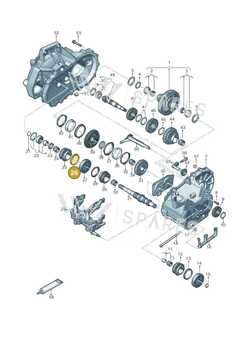 02T311269F — SEAT Arona FR (2017-) diagram 837305030, position 26