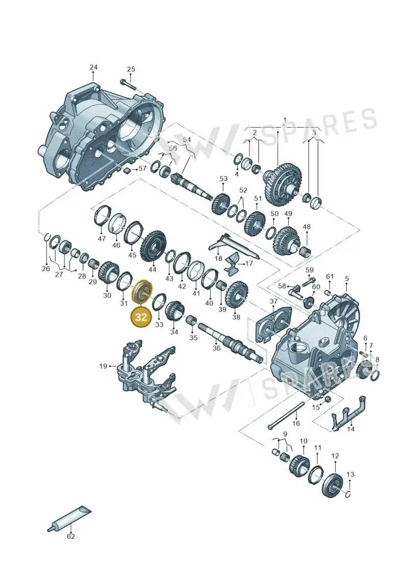 02T311301E — SEAT Leon style (2019-) diagram 827305060, position 32