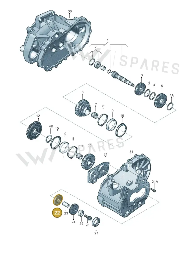 02T311361AA — SEAT Arona FR (2017-) diagram 746311220, position 22