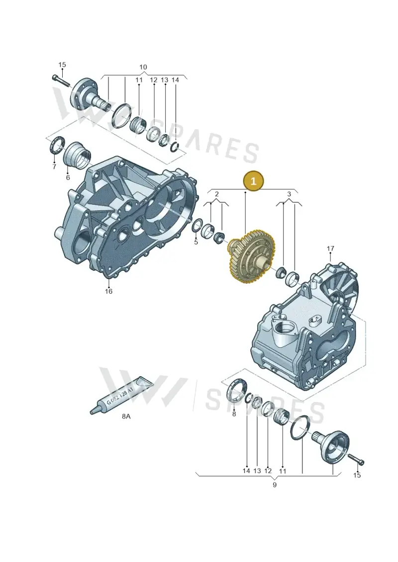 02T409021BP — SEAT Ibiza Stylance (2015-) diagram 794409130, position 1