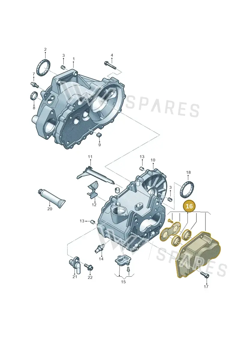 02U301201G — SEAT Arona FR (2017-) diagram 746301400, position 16