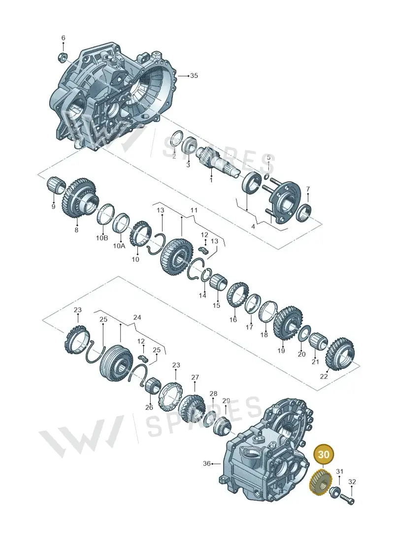 02Z311361F — SEAT Leon ST Stylance (2012-2016) diagram 201311380, position 30