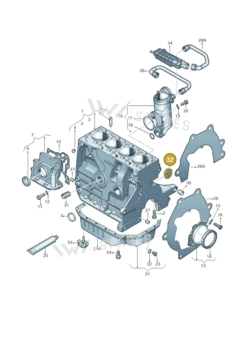 030103037D — SEAT Ibiza Reference (2012-2012) diagram 474103000, position 32