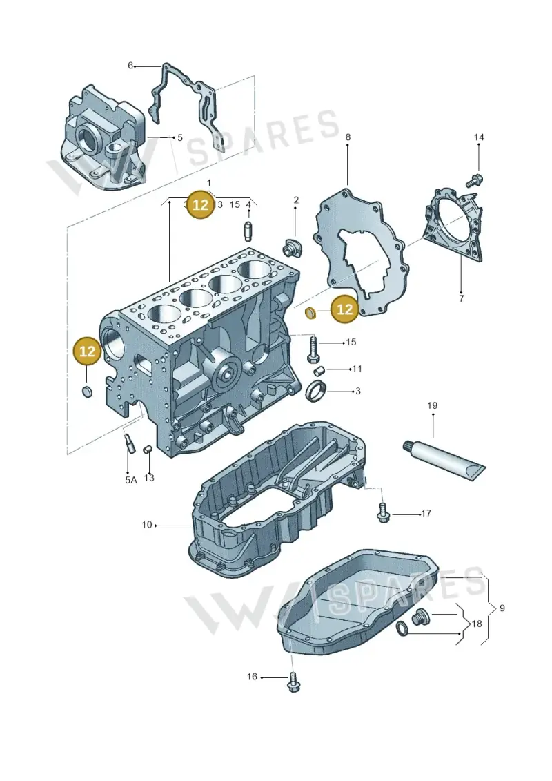 030103113 — SEAT IBIZA                  06> (2005-) diagram 315103070, position 12