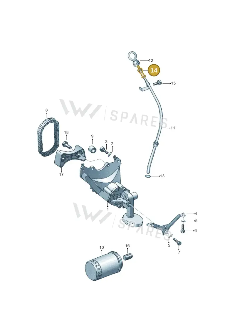 030115636A — SEAT AROSA (1997-2003) diagram 121115100, position 14