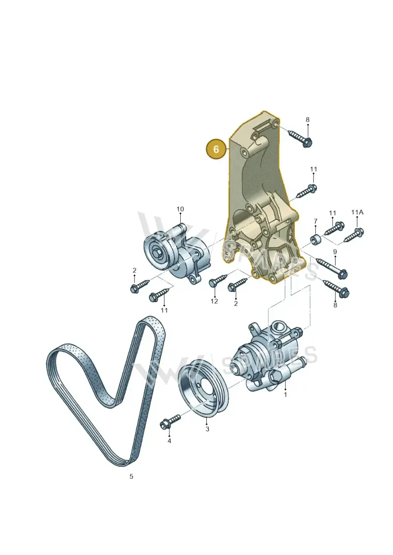030145167D — SEAT AROSA (2003-2004) diagram 121145800, position 6