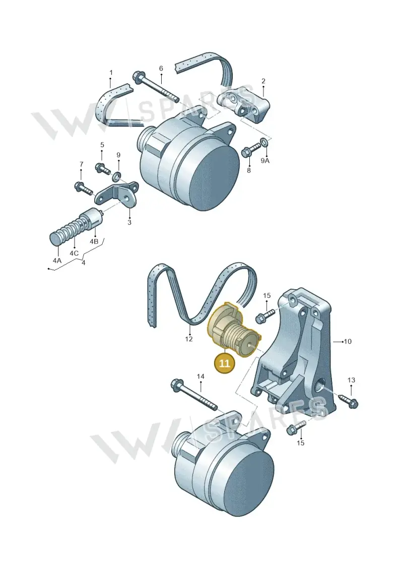 030145299F — SEAT Ibiza Reference (2012-2012) diagram 158903300, position 11