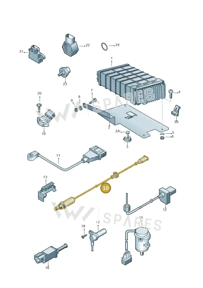 030906262K — SEAT AROSA (2003-2004) diagram 120094100, position 10