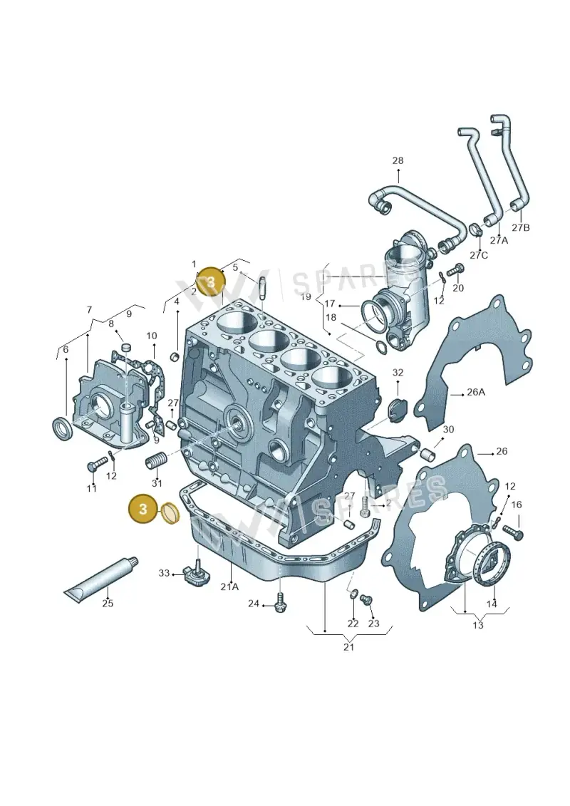 034103113B — SEAT CORDOBA/SE241 (2002-2005) diagram 253103000, position 3