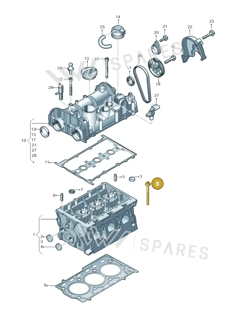 036103384B — SEAT Mii reference (2011-2019) diagram 723103500, position 8