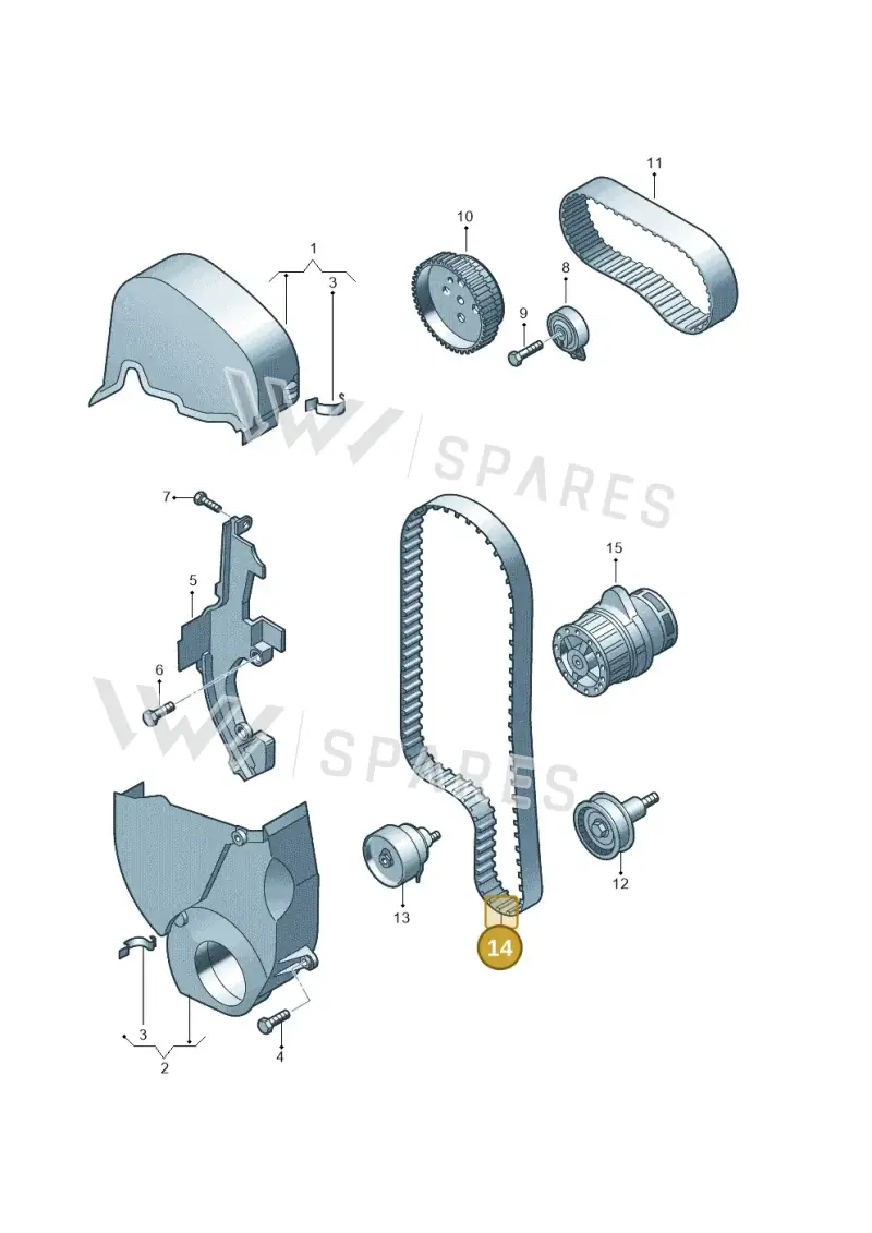 036109119AG — SEAT Altea XL Reference (2010-2013) diagram 729109530, position 14