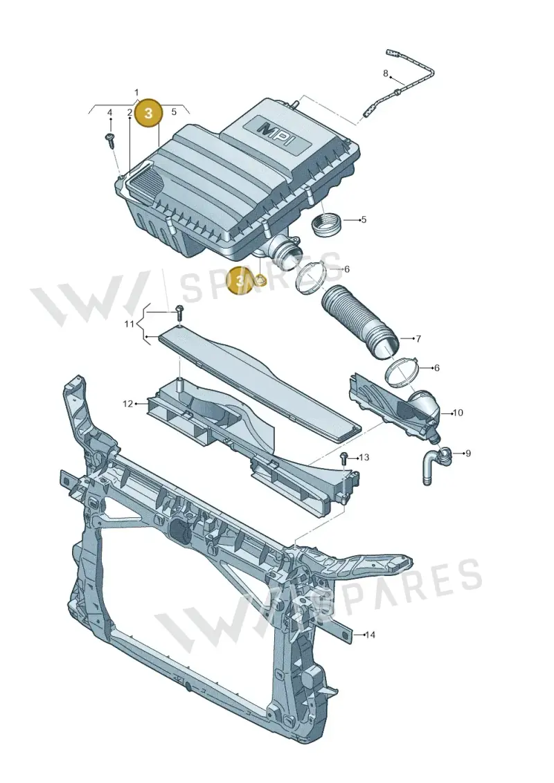 036129689F — SEAT Leon ST Stylance (2016-2020) diagram 781129200, position 3