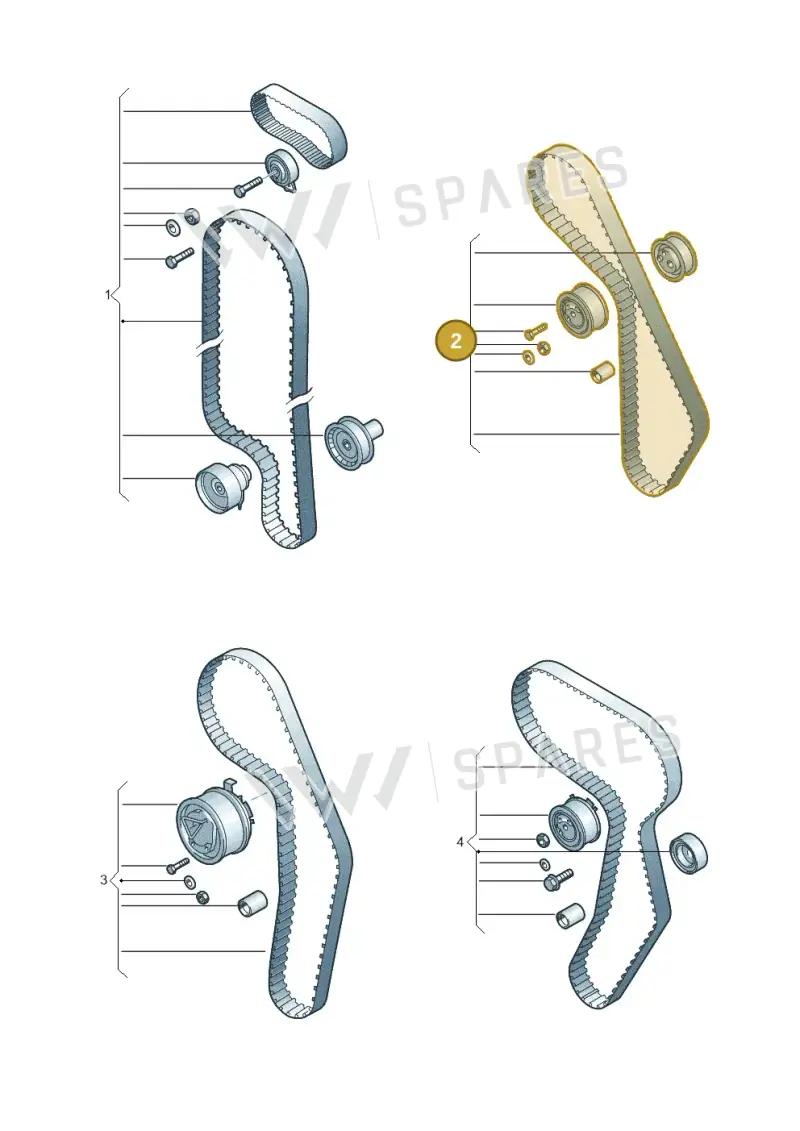 036198119E — SEAT Ibiza Reference (2011-2012) diagram 420109000, position 2