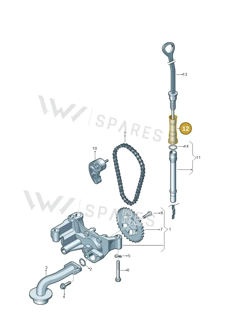 038103663C — SEAT Ibiza Reference (2008-2011) diagram 194115100, position 12