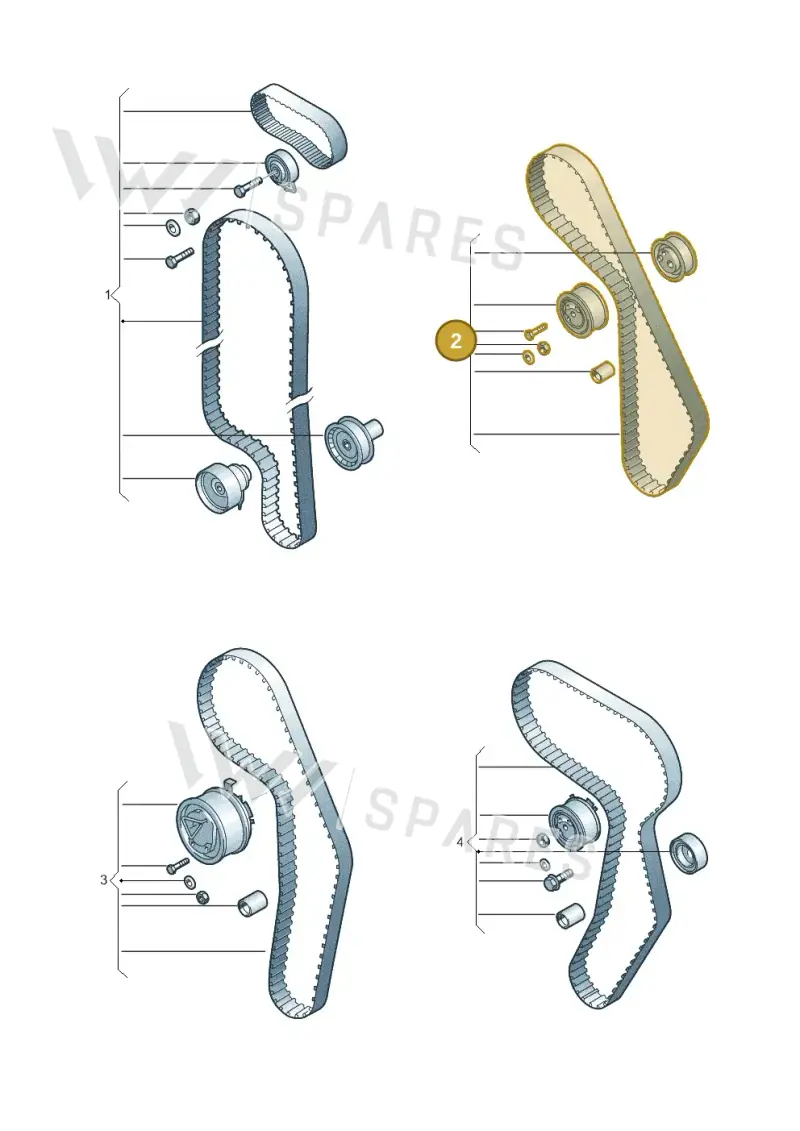 038198119 — SEAT TOLEDO/LEON/LEON-4 (2001-2006) diagram 420109000, position 2