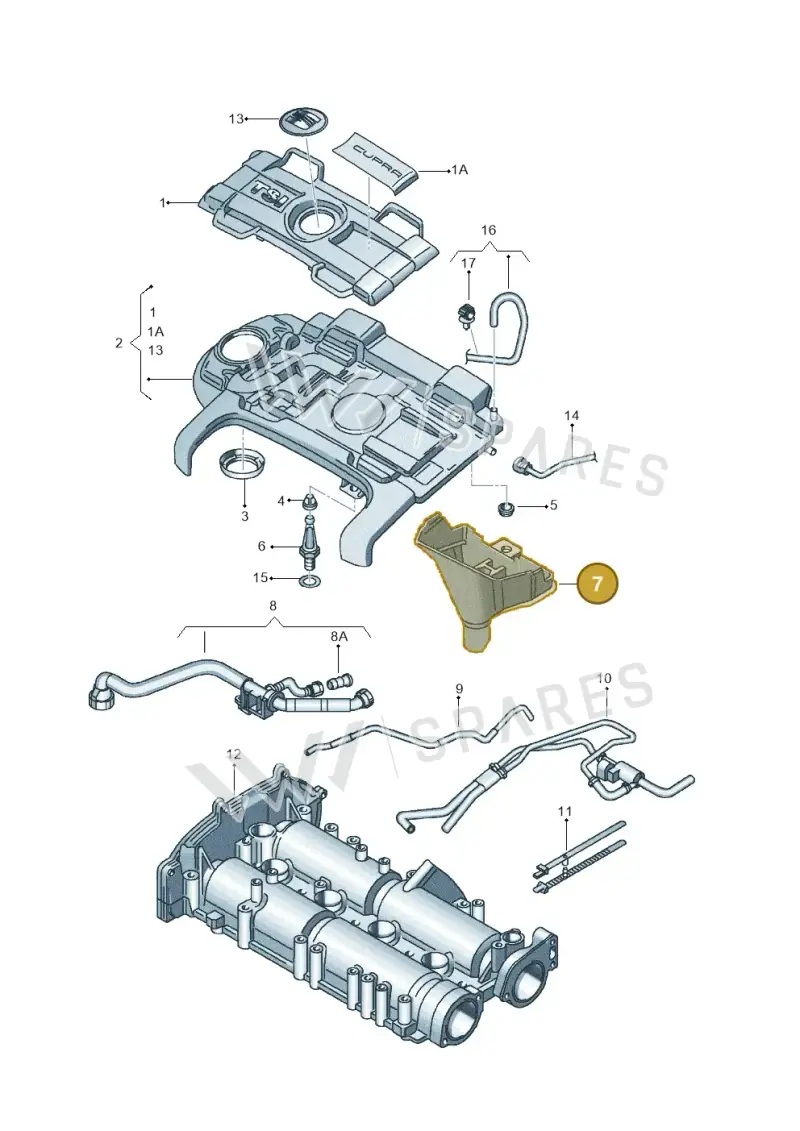 03C103747 — SEAT Ibiza Reference (2012-2012) diagram 639103780, position 7