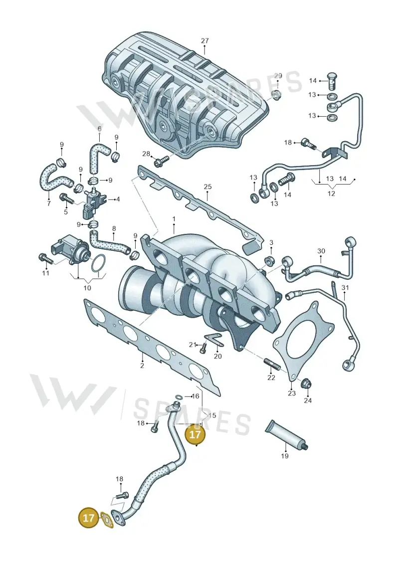 03C145757A — SEAT Ibiza Reference (2012-2012) diagram 634145500, position 17