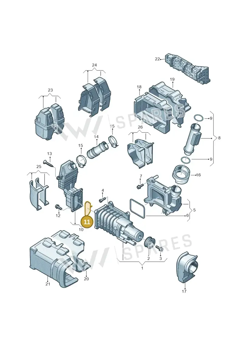 03C145773D — SEAT Alhambra Stylance (2010-2013) diagram 634145520, position 11