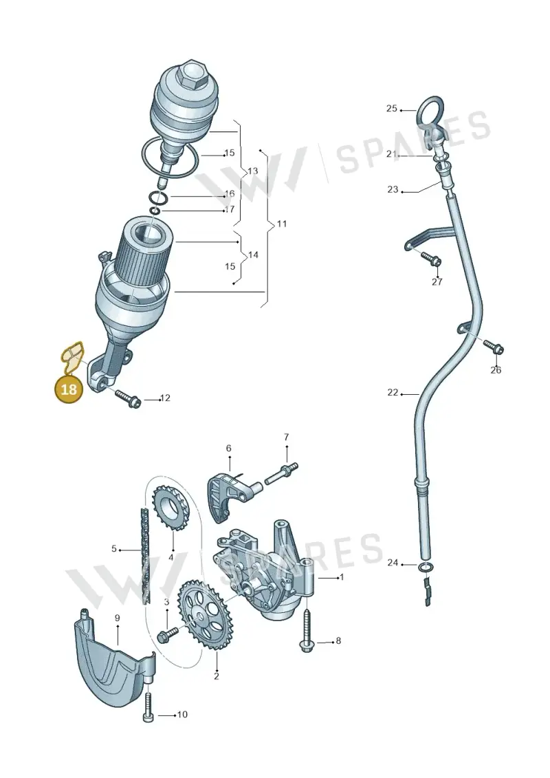 03D115359A — SEAT Toledo Reference (2012-2015) diagram 747115050, position 18