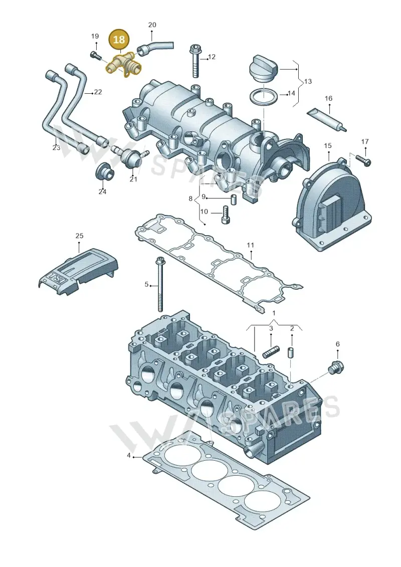 03F103175A — SEAT Ibiza Reference (2012-2012) diagram 729103410, position 18