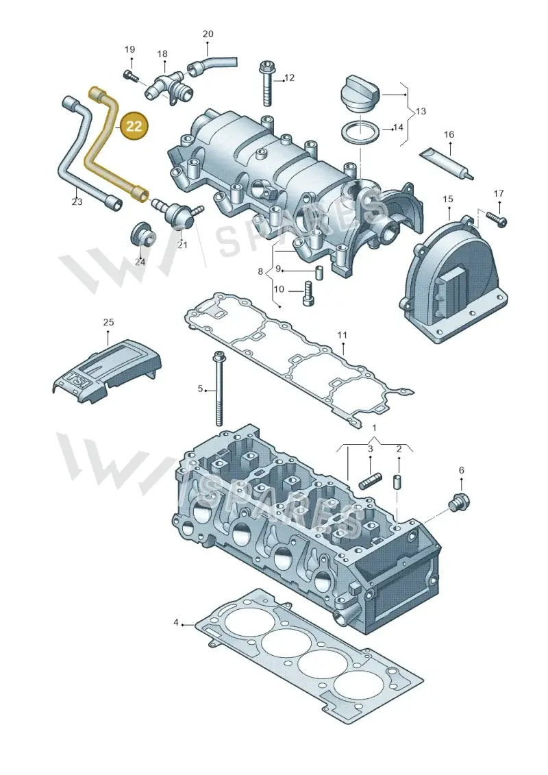 03F103560A — SEAT Ibiza Reference (2012-2012) diagram 729103410, position 22