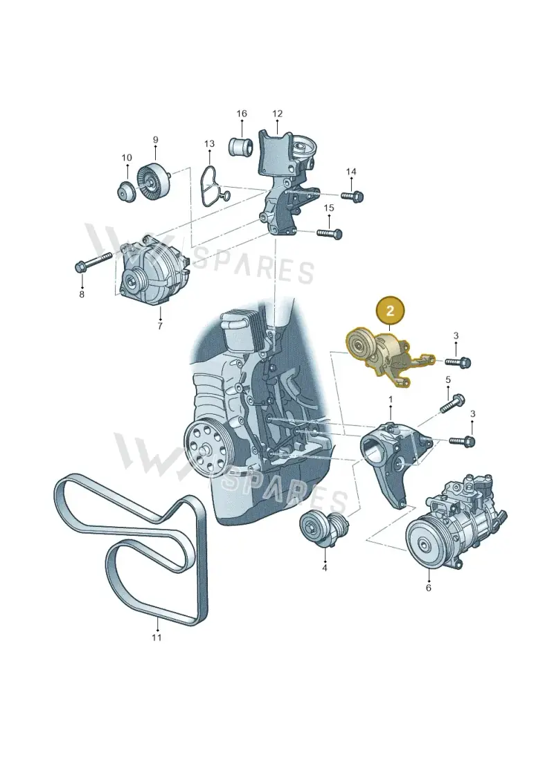 03F145299A — SEAT Altea XL Reference (2013-2013) diagram 672903150, position 2