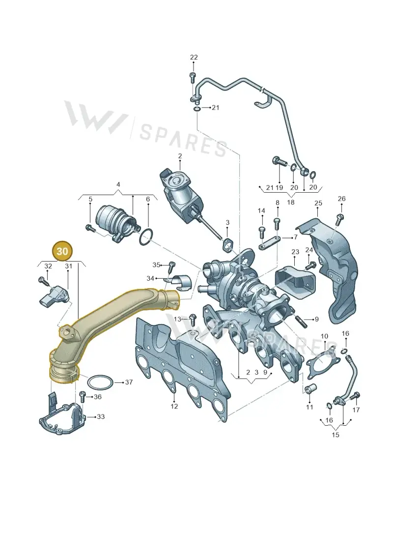 03F145673F — SEAT Altea XL Reference (2013-2013) diagram 650145500, position 30