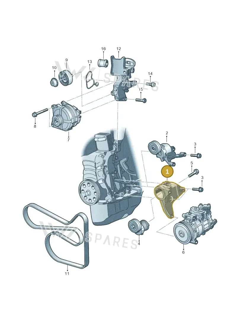 03F260885 — SEAT Altea XL Reference (2013-2013) diagram 672903150, position 1
