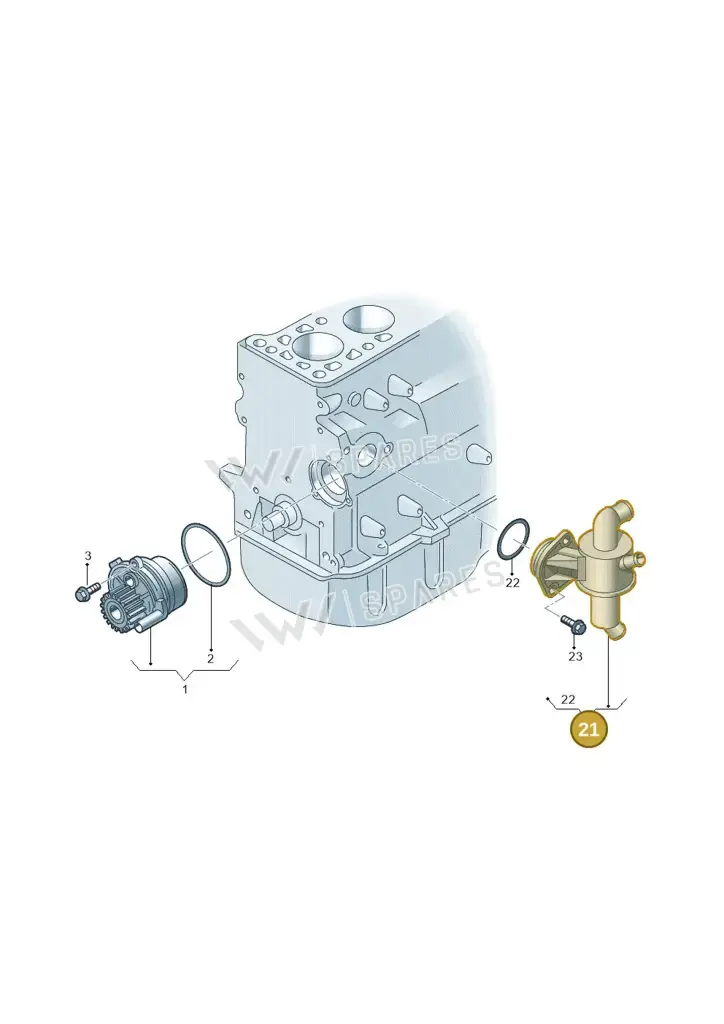 03L121111AN — SEAT Ibiza Reference (2012-2012) diagram 690121050, position 21