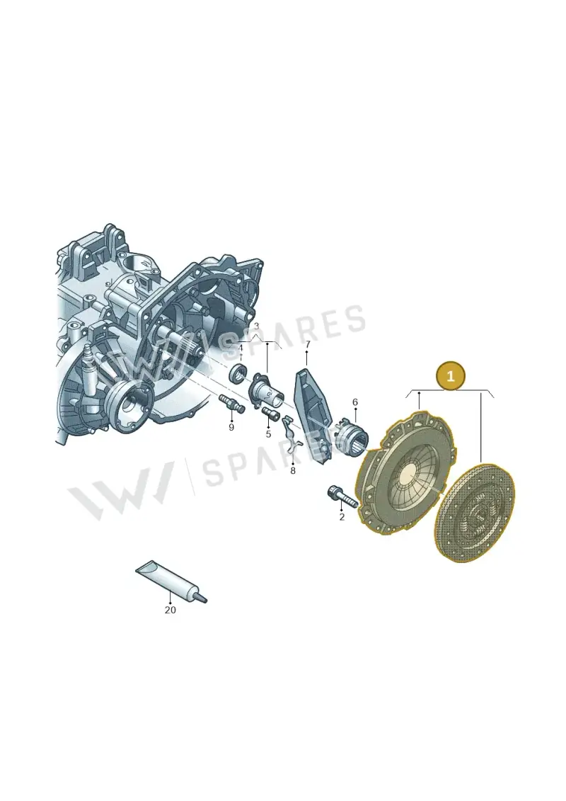 03L141015P — SEAT Toledo Reference (2012-2015) diagram 649141300, position 1