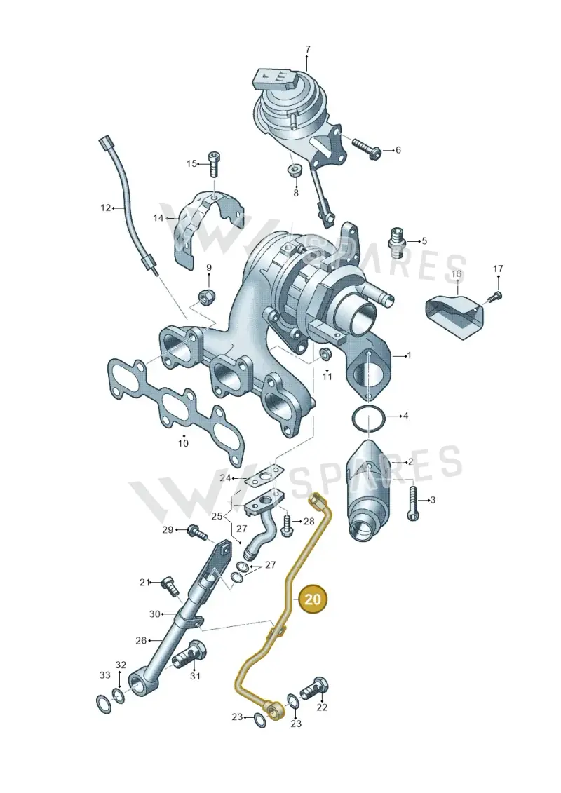 03L145771AP — SEAT Ibiza Reference (2012-2012) diagram 672145500, position 20