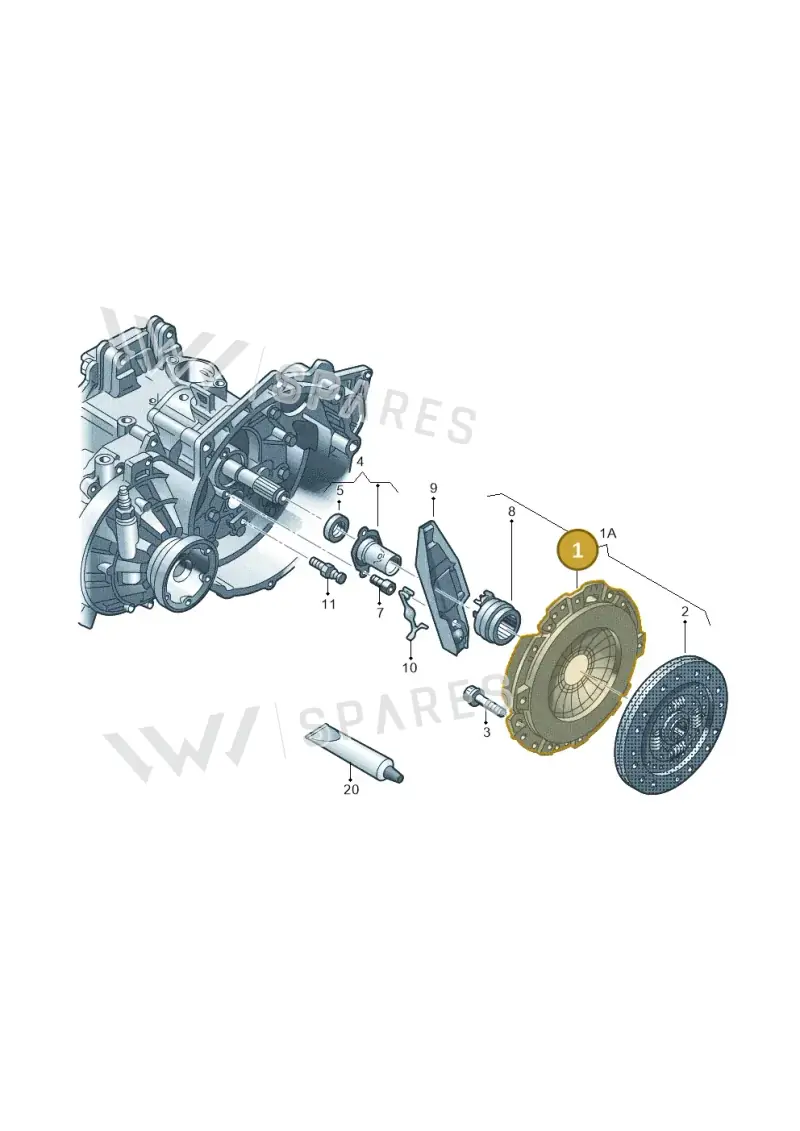 03L198141 — SEAT Toledo Reference (2015-2019) diagram 672141500, position 1