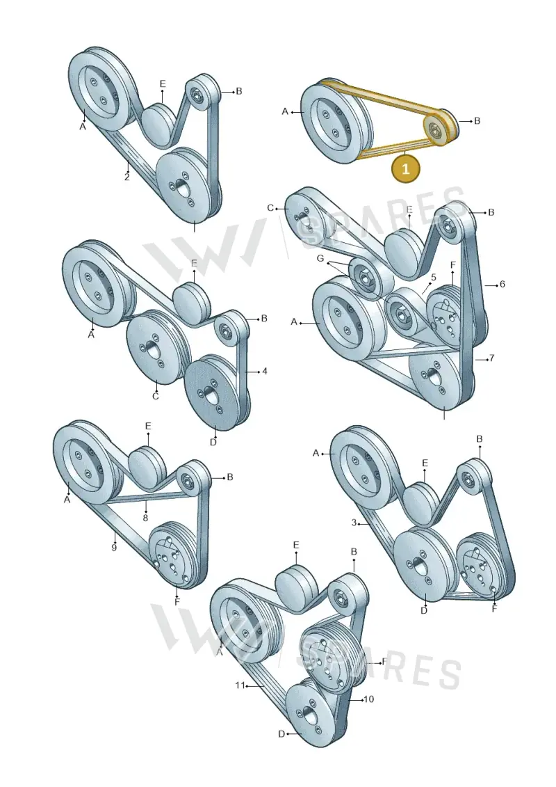 03L998037D — SEAT Toledo Reference (2015-2019) diagram 158903950, position 1