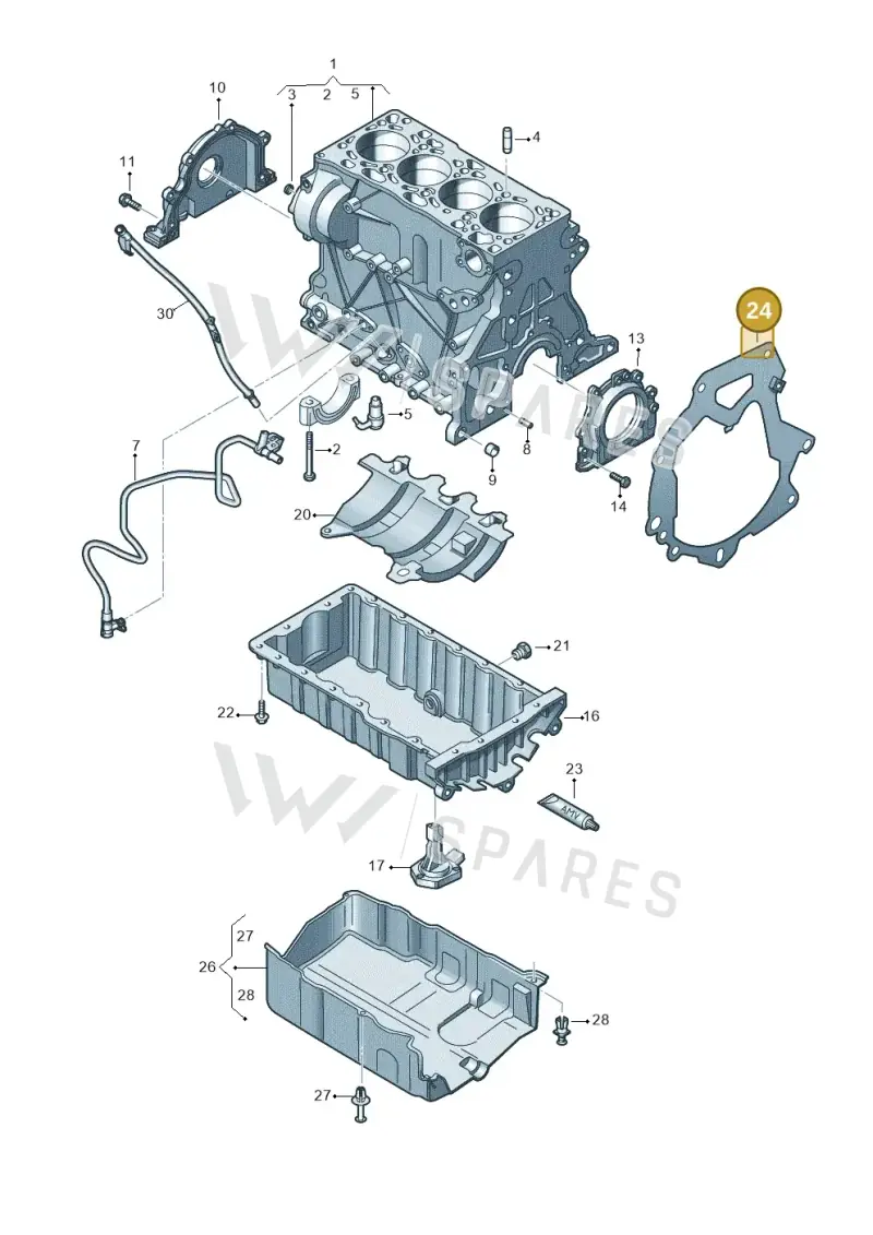 03N103647 — SEAT Arona FR (2017-) diagram 884103200, position 24