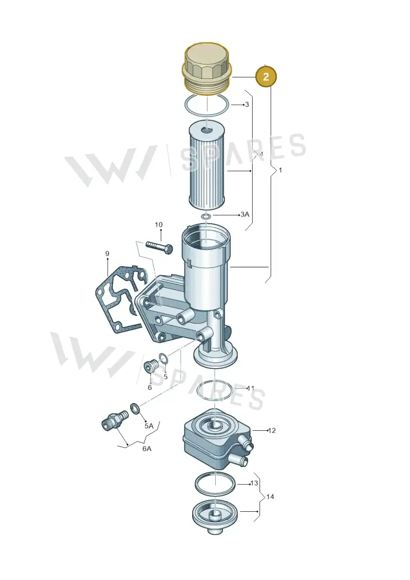 045115433C — SEAT Altea XL Reference (2010-2013) diagram 194115600, position 2