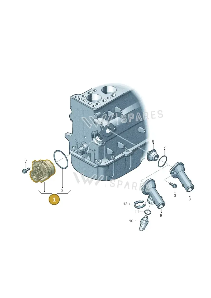045121011H — SEAT Altea XL Reference (2010-2013) diagram 409121100, position 1