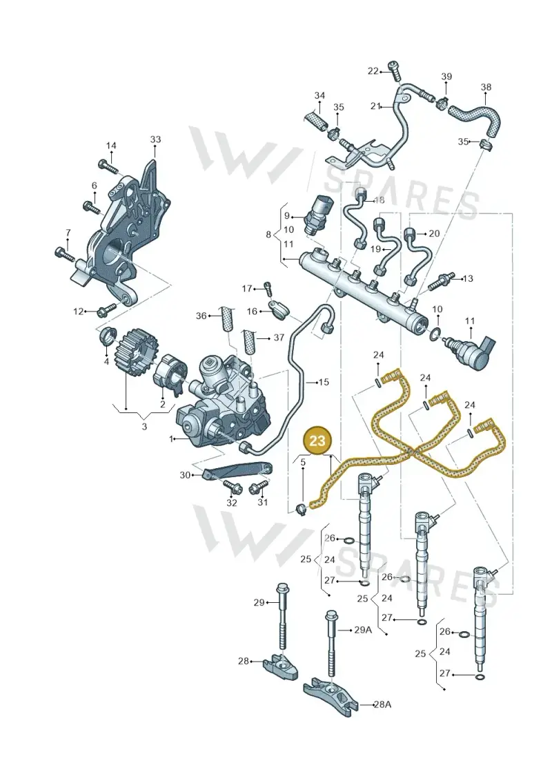 04B130235B — SEAT Ibiza Stylance (2015-) diagram 773130000, position 23