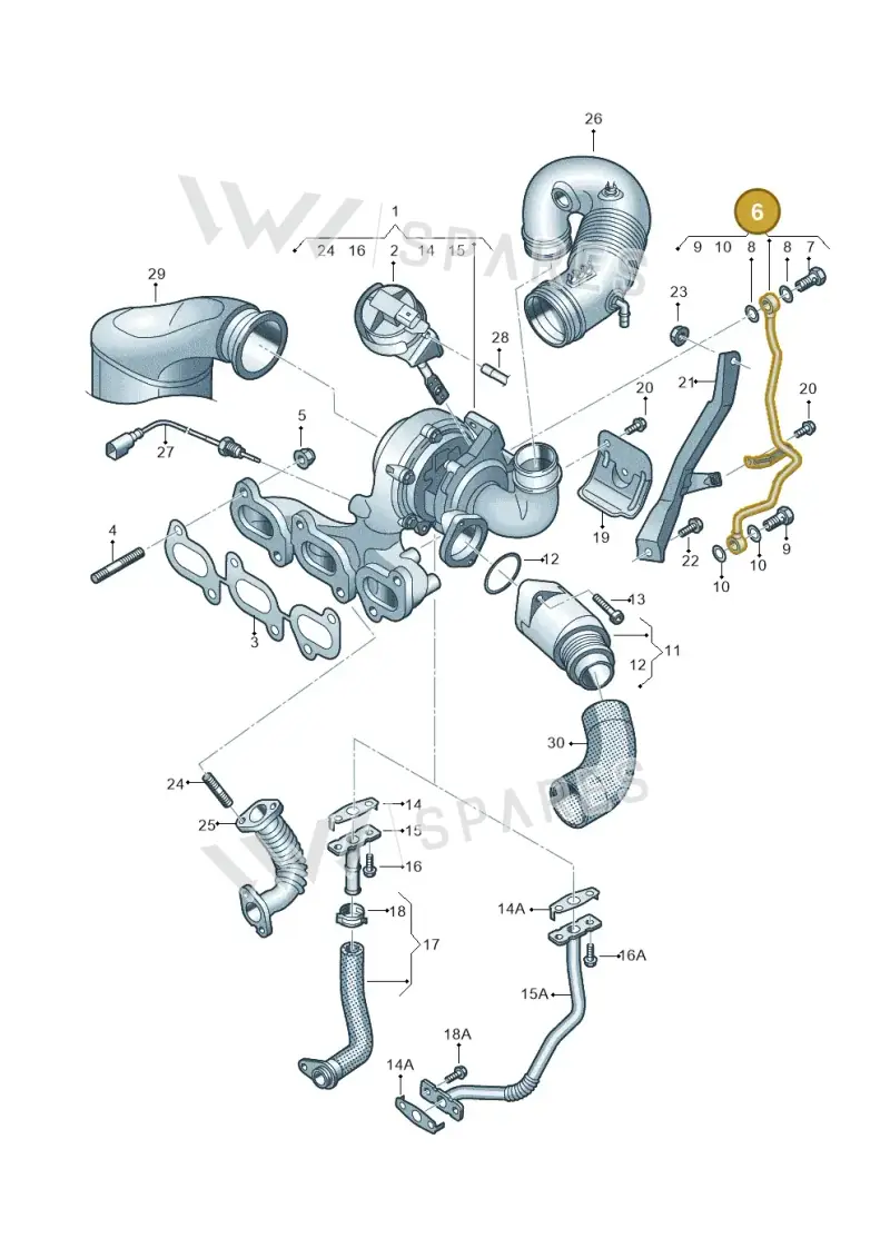 04B145771M — SEAT Ibiza Stylance (2015-) diagram 879145045, position 6
