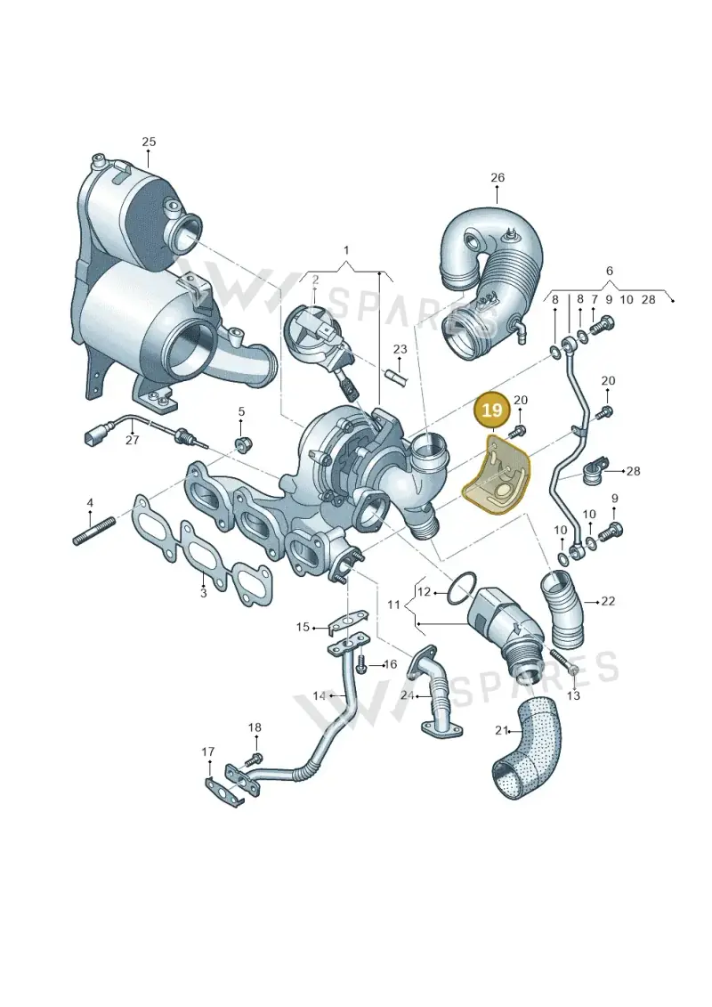 04B145811A — SEAT Toledo Reference (2015-2019) diagram 773145600, position 19