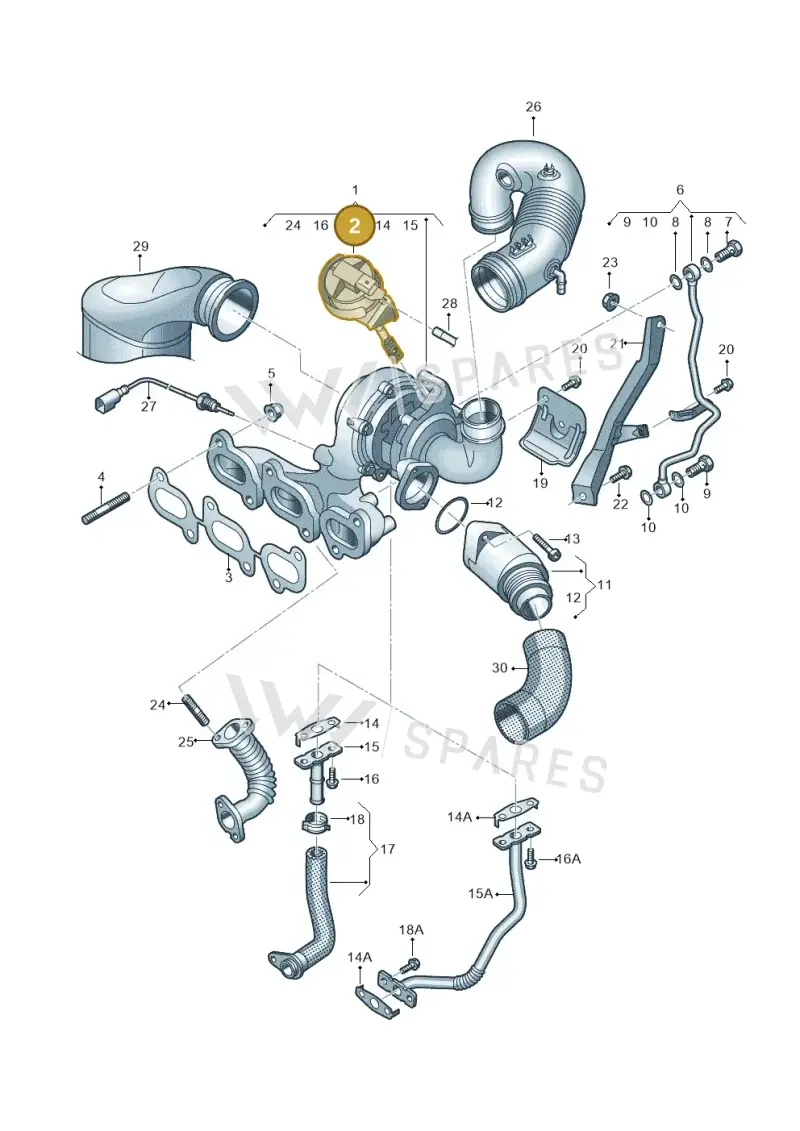 04B198716A — SEAT Ibiza Stylance (2015-) diagram 879145045, position 2