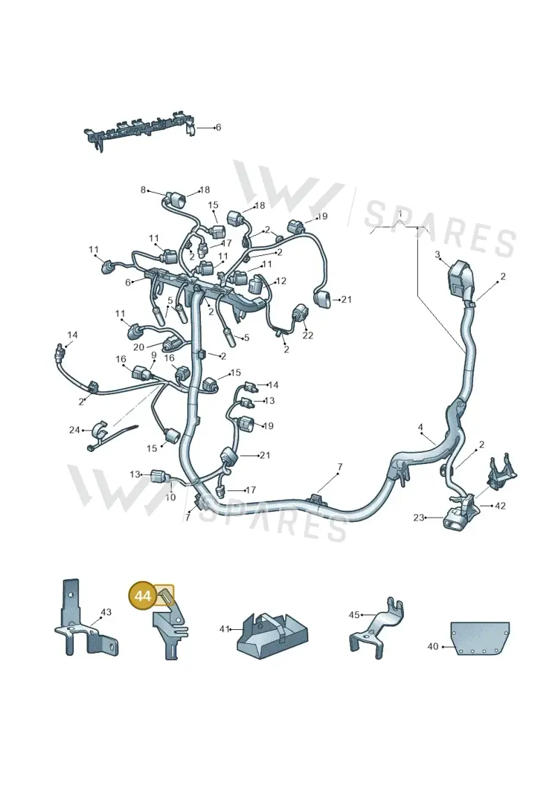 04B971858A — SEAT Ibiza Stylance (2015-) diagram 773971100, position 44