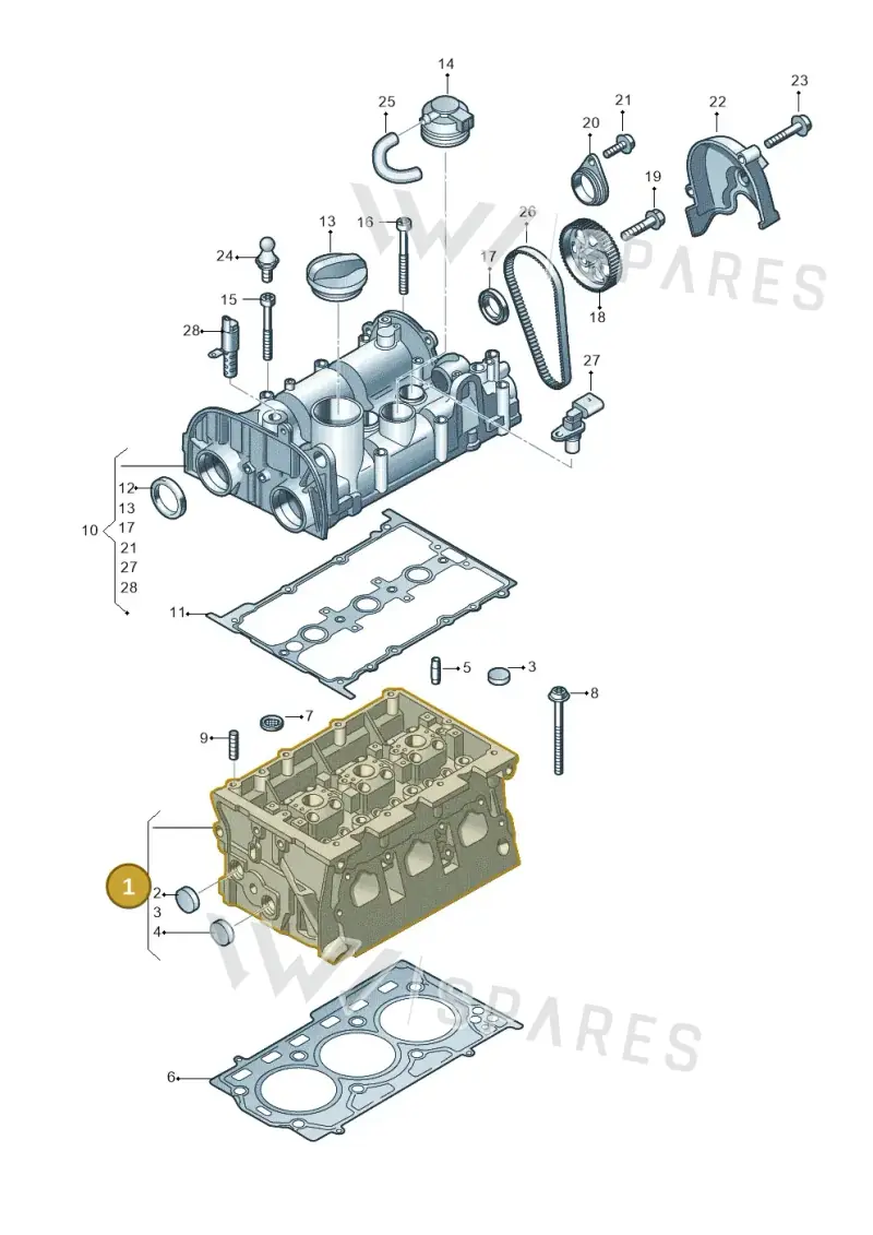 04C103064C — SEAT Arona FR (2017-) diagram 723103500, position 1