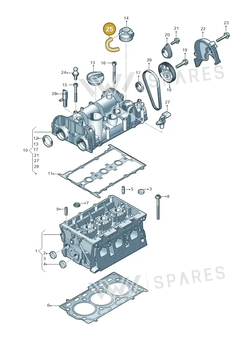 04C103560F — SEAT Arona FR (2017-) diagram 723103500, position 25