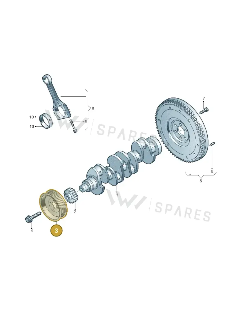 04C105243AA — SEAT Arona FR (2017-) diagram 723105100, position 3