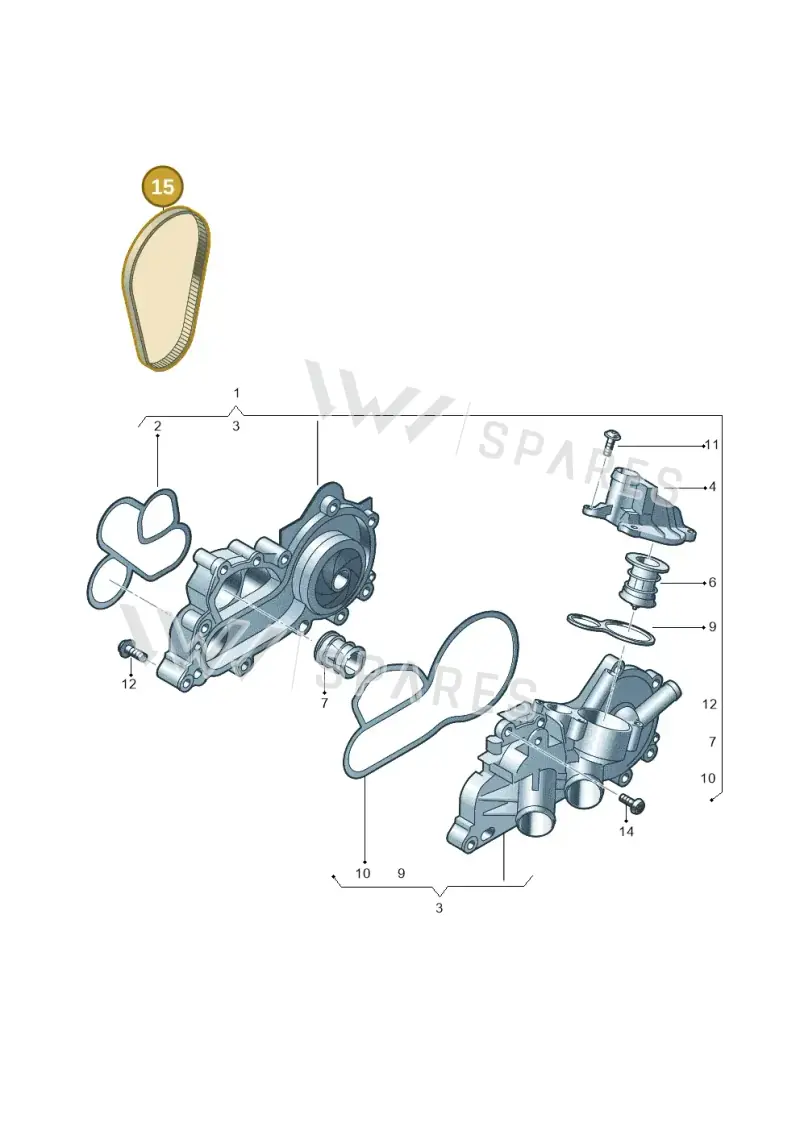 04E121605E — SEAT Formentor TSI CUPRA (2020-) diagram 747121070, position 15