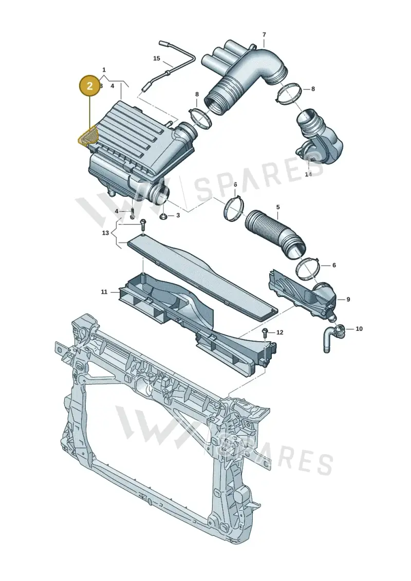 04E129620 — SEAT Formentor TSI CUPRA (2020-) diagram 7t0129040, position 2