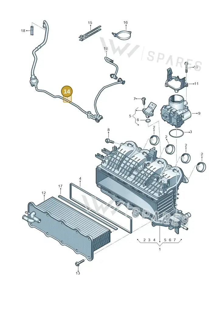 04E133518G — SEAT Toledo Reference (2015-2019) diagram 747133350, position 14