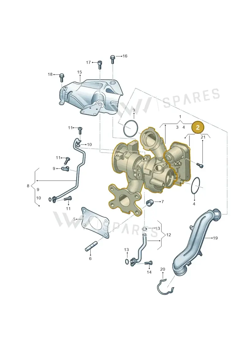 04E198725T — SEAT Formentor TSI CUPRA (2020-) diagram 827145010, position 2